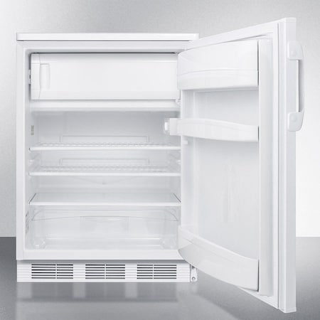Summit Appliance Div. Summit-Refrigerator-Freezer, Lock, Dual Evaporator, Cycle Defrost CT66LW